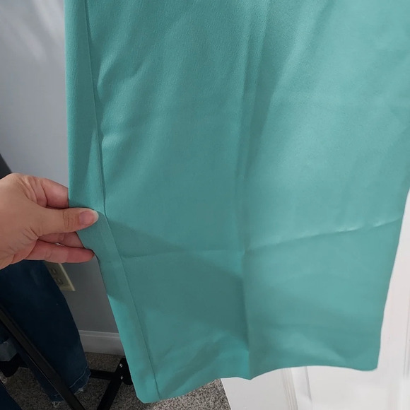 NWT Worthington Dark Mint Green Wide Leg Dress / Trouser Pants in Size XL - Picture 8 of 12